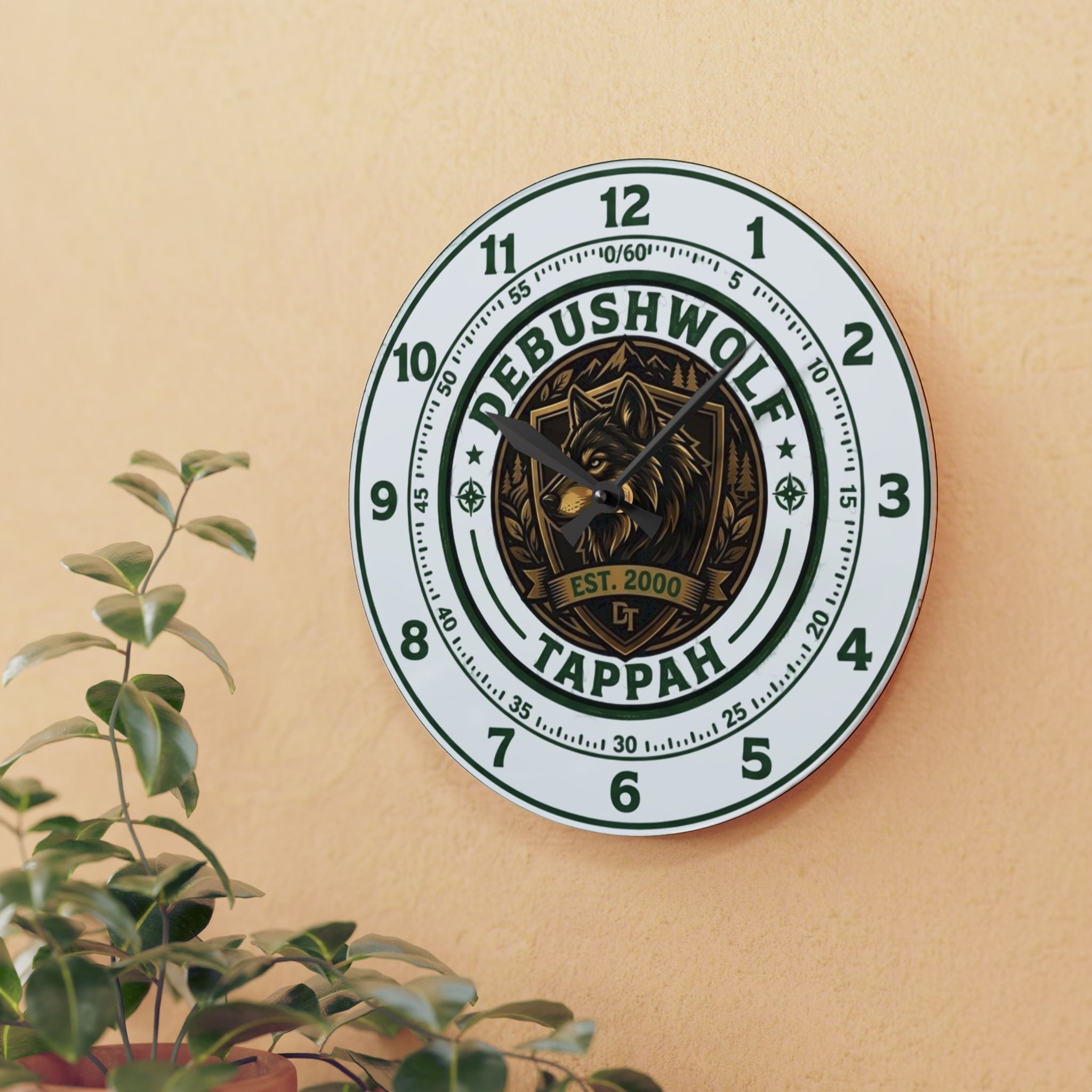 Acrylic Wall Clock