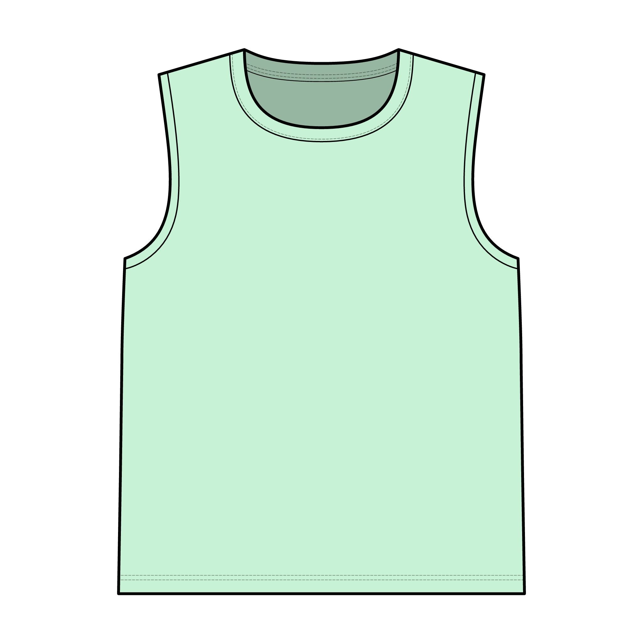 Unisex Cotton Tank Top