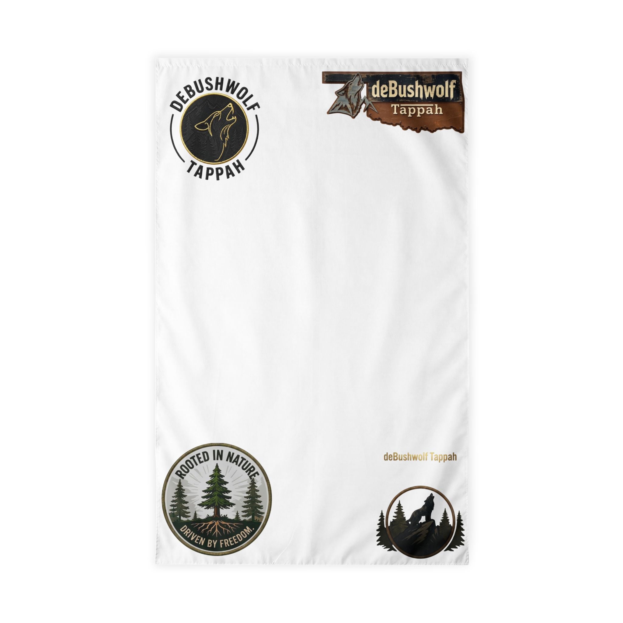 Outdoor Flag with Rod Pocket